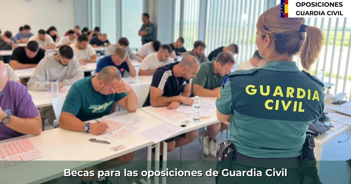 Becas para las oposiciones a Guardia Civil