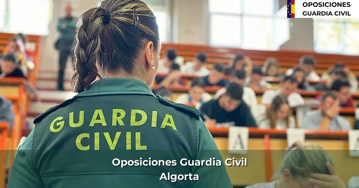 Oposiciones Guardia Civil en Algorta