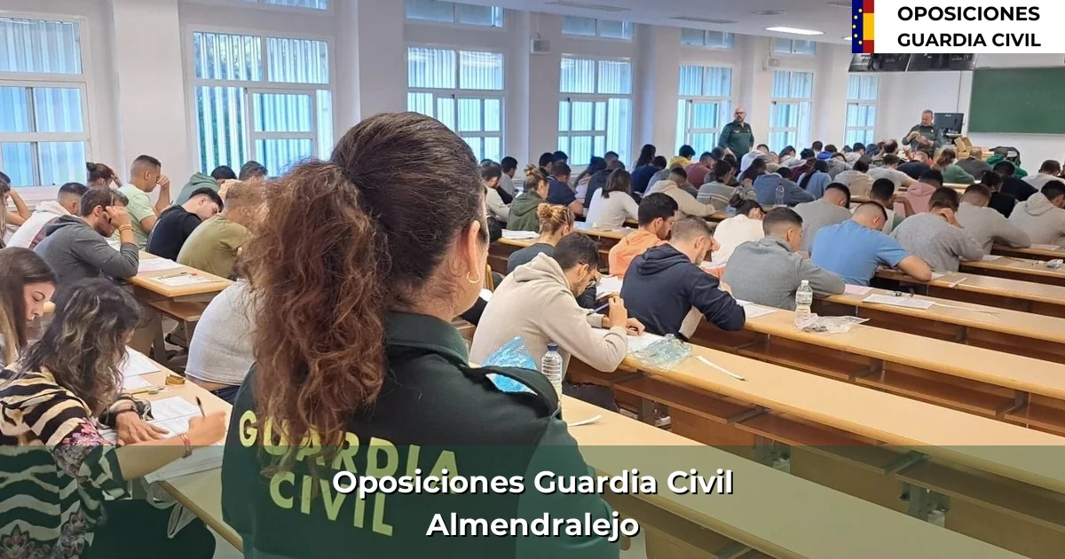 Oposiciones Guardia Civil en Almendralejo