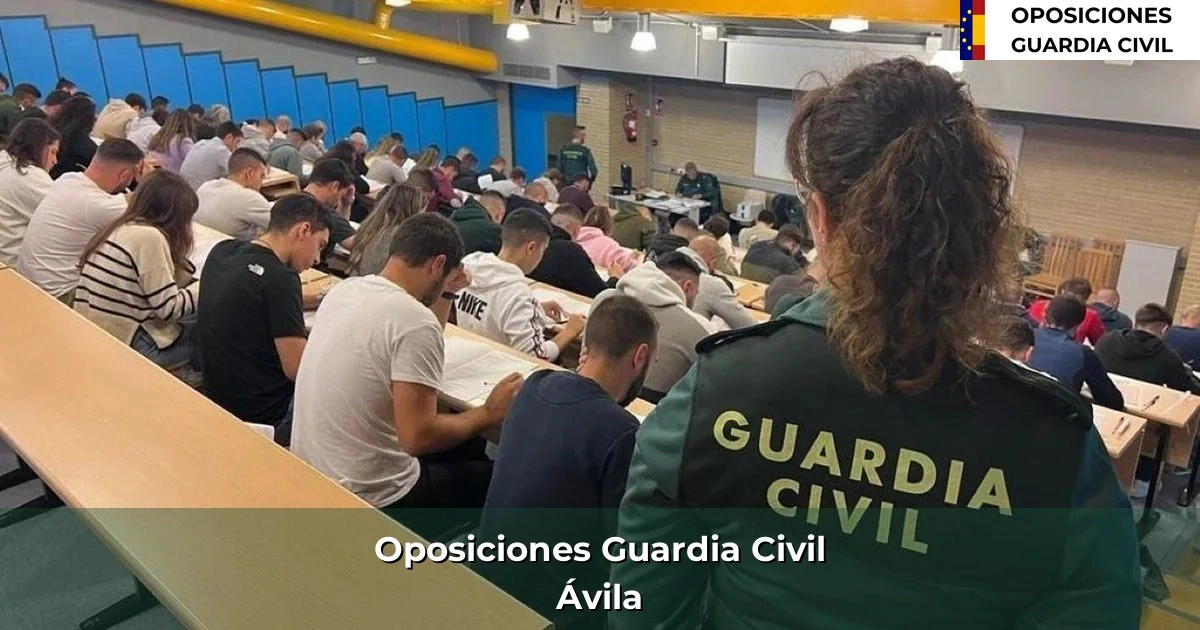 Oposiciones Guardia Civil en Ávila