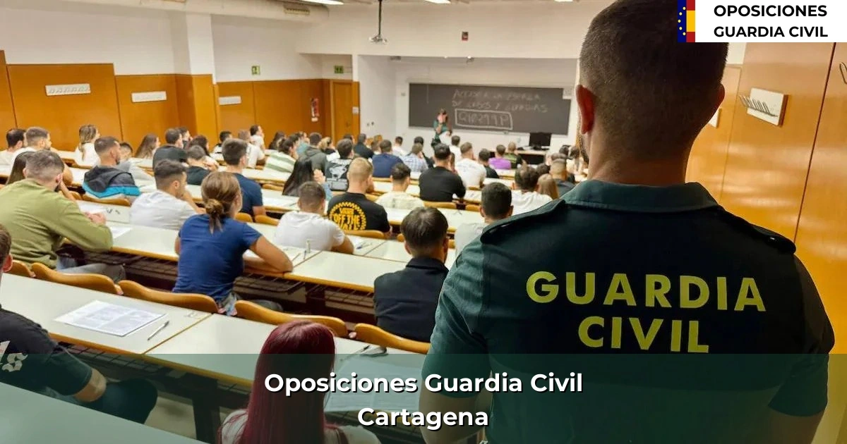 Oposiciones Guardia Civil en Cartagena