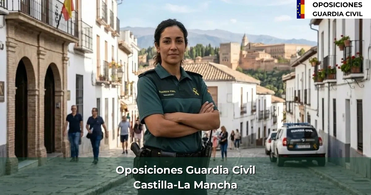 Oposiciones Guardia Civil en Castilla-La Mancha