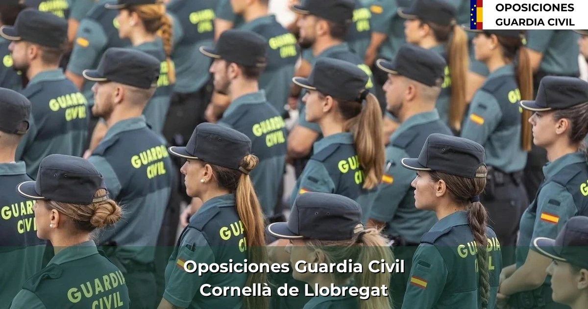 Oposiciones Guardia Civil en Cornellà de Llobregat