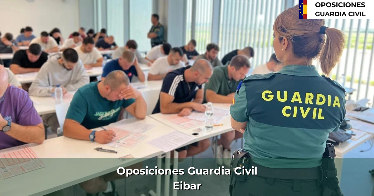 Oposiciones Guardia Civil en Eibar