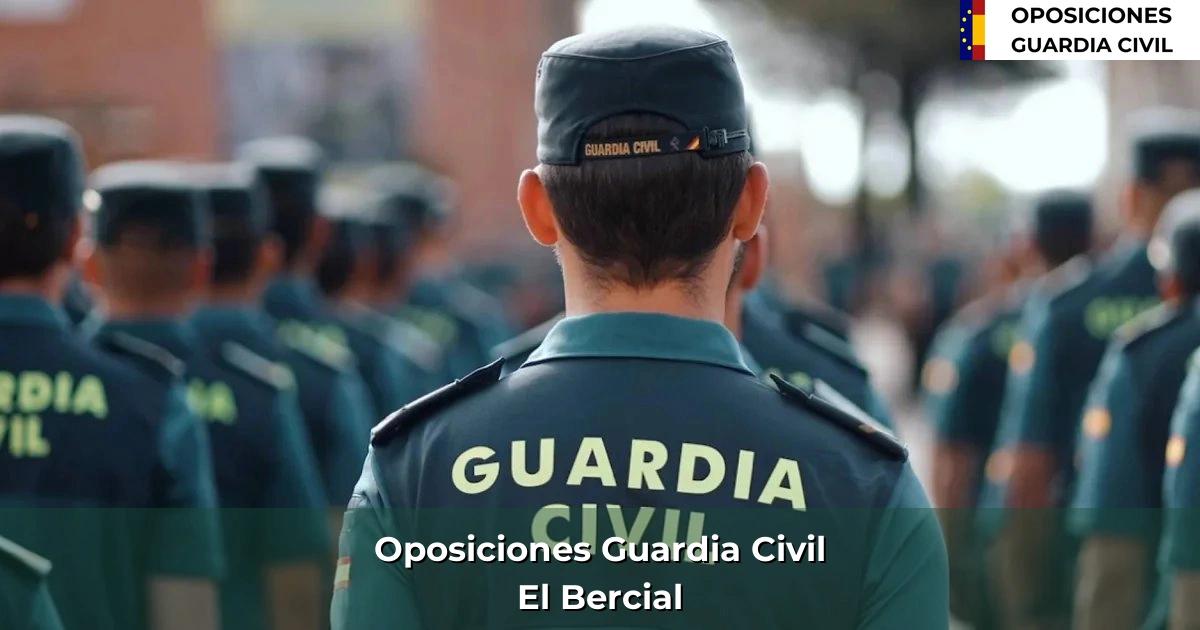 Oposiciones Guardia Civil en El Bercial