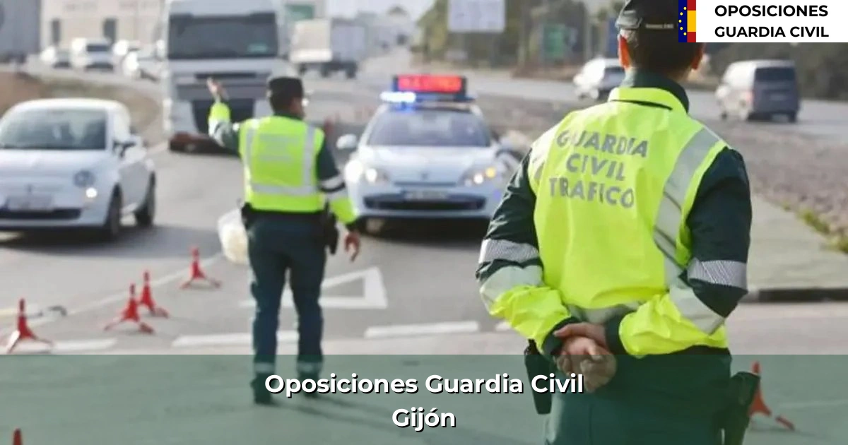 Oposiciones Guardia Civil en Gijón
