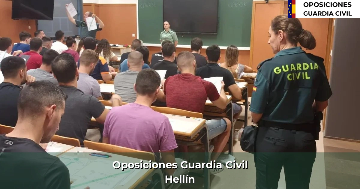 Oposiciones Guardia Civil en Hellín