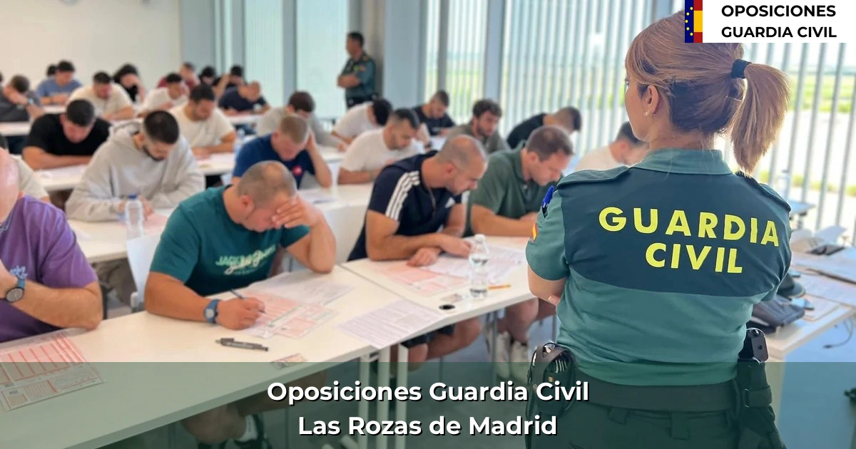 Oposiciones Guardia Civil en Las Rozas de Madrid