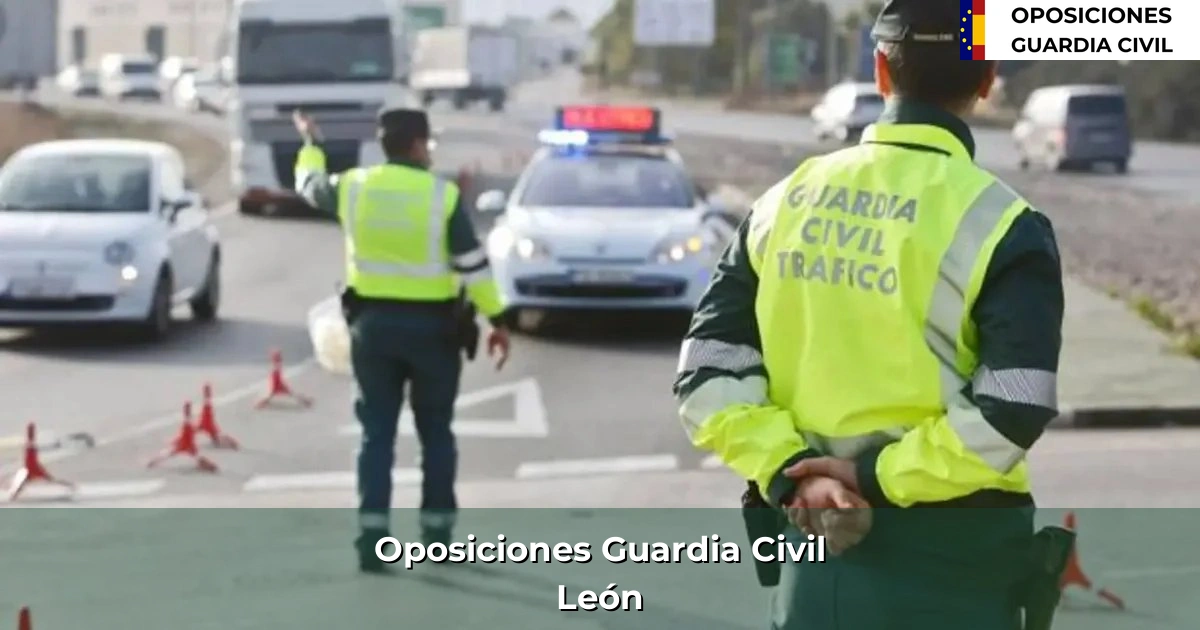Oposiciones Guardia Civil en León