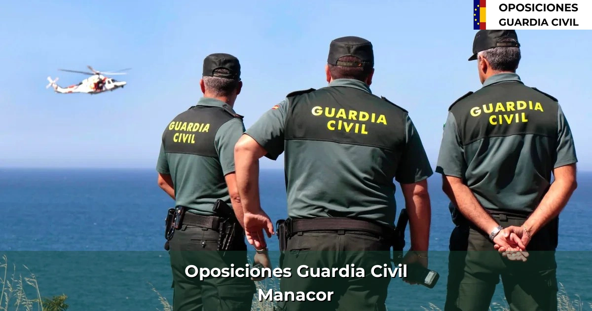 Oposiciones Guardia Civil en Manacor