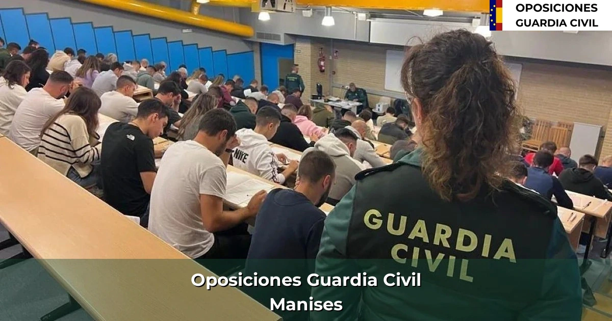 Oposiciones Guardia Civil en Manises