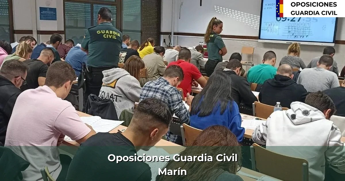 Oposiciones Guardia Civil en Marín