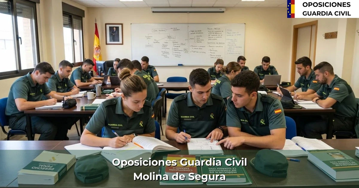 Oposiciones Guardia Civil en Molina de Segura