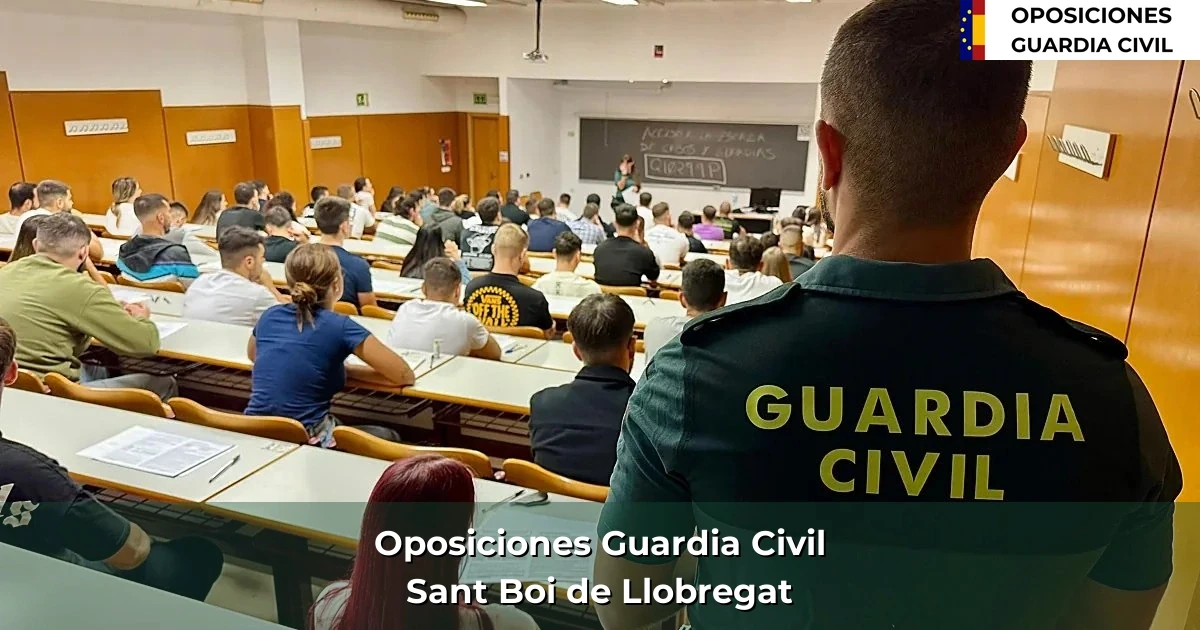 Oposiciones Guardia Civil en Sant Boi de Llobregat