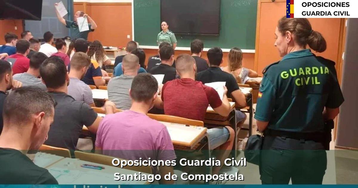 Oposiciones Guardia Civil en Santiago de Compostela