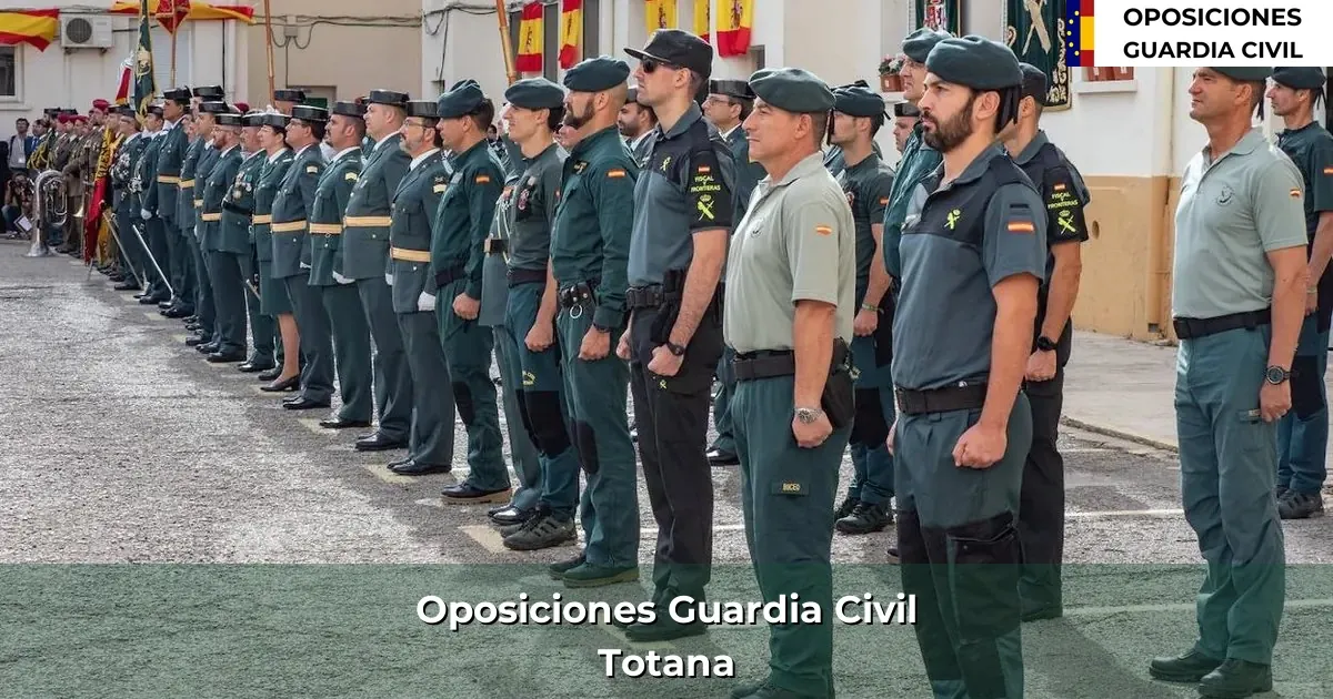 Oposiciones Guardia Civil en Totana