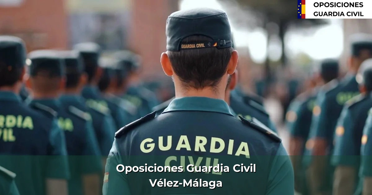 Oposiciones Guardia Civil en Vélez-Málaga