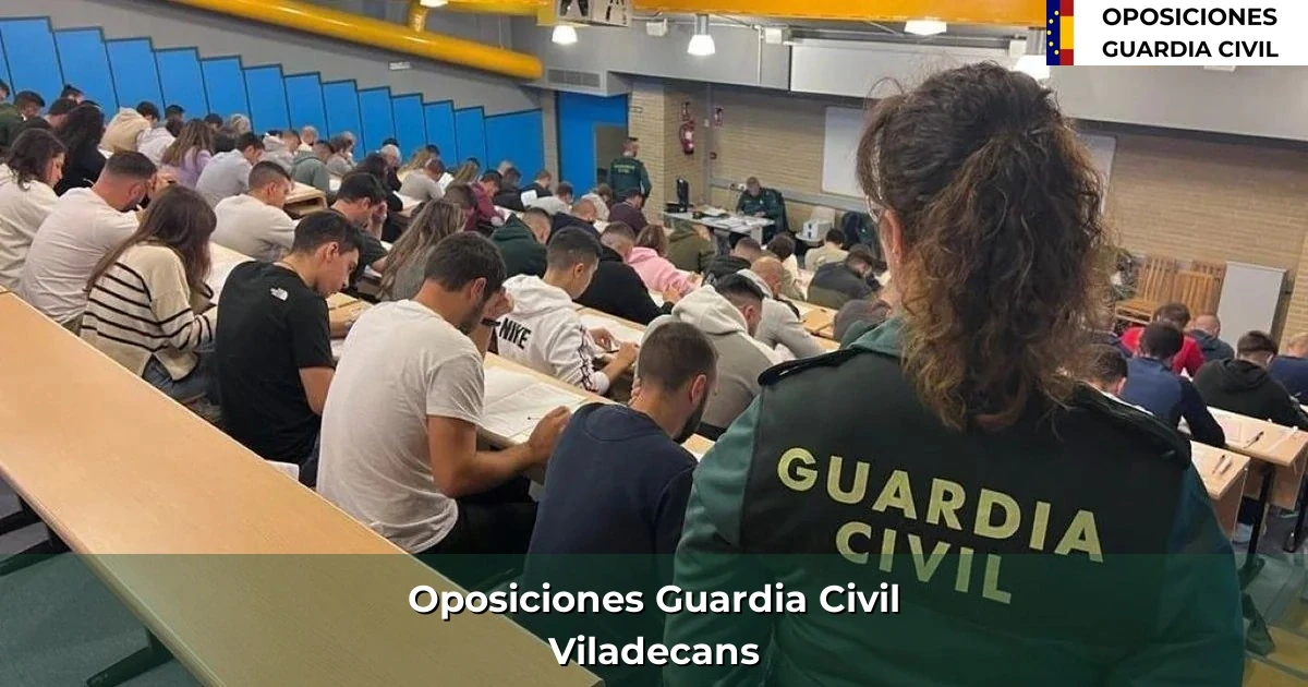 Oposiciones Guardia Civil en Viladecans
