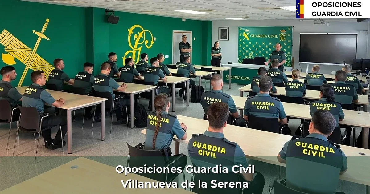 Oposiciones Guardia Civil en Villanueva de la Serena