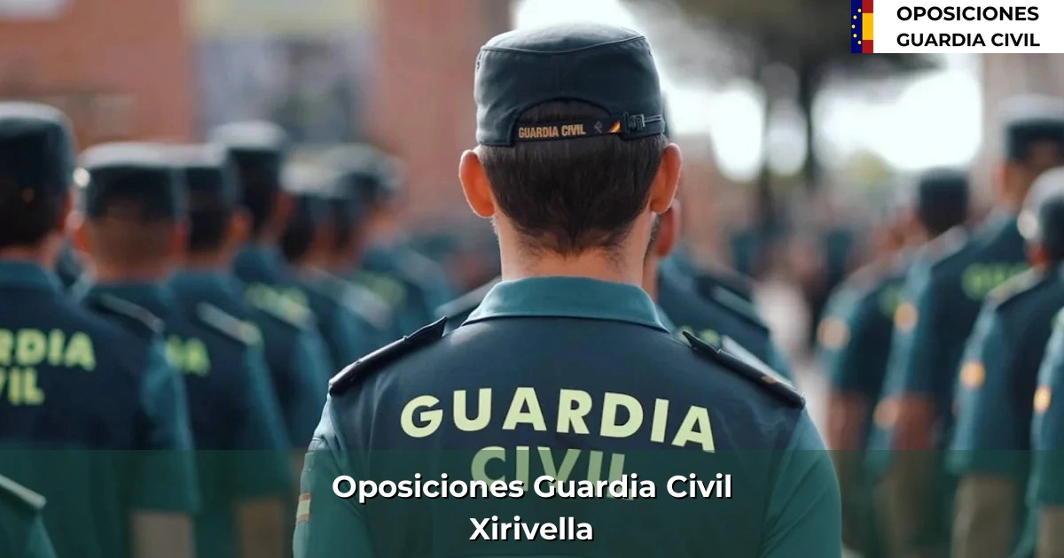 Oposiciones Guardia Civil en Xirivella